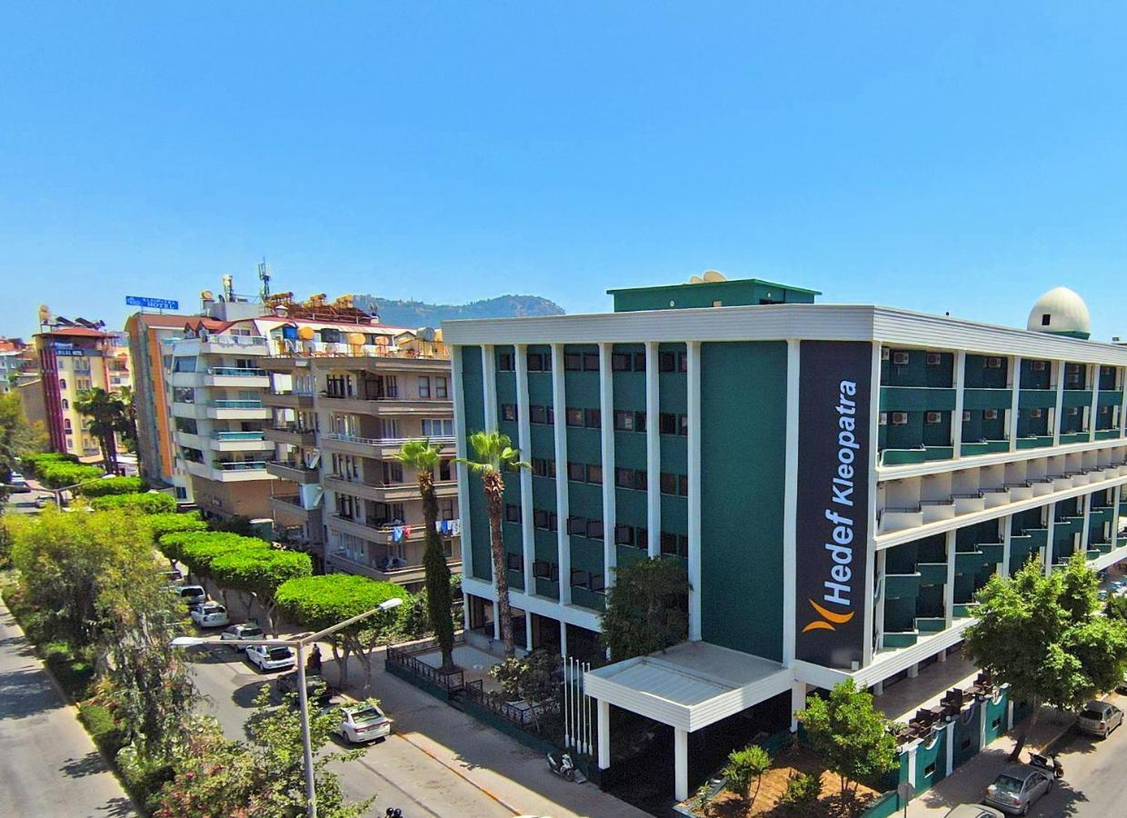 Hedef Kleopatra Otel Alanya Bagian luar foto