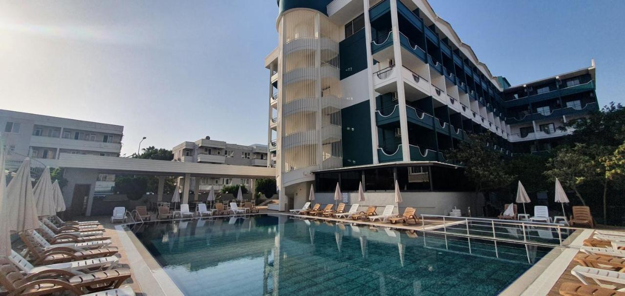 Hedef Kleopatra Otel Alanya Bagian luar foto