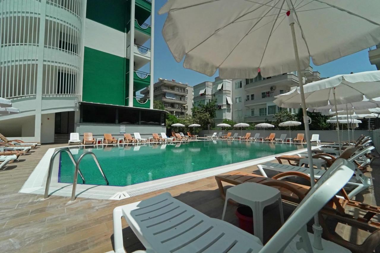 Hedef Kleopatra Otel Alanya Bagian luar foto