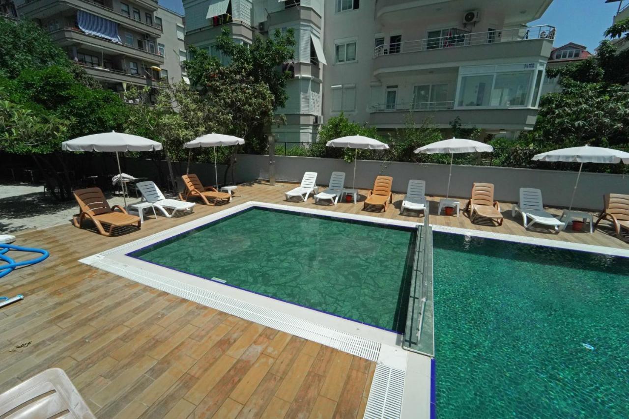Hedef Kleopatra Otel Alanya Bagian luar foto