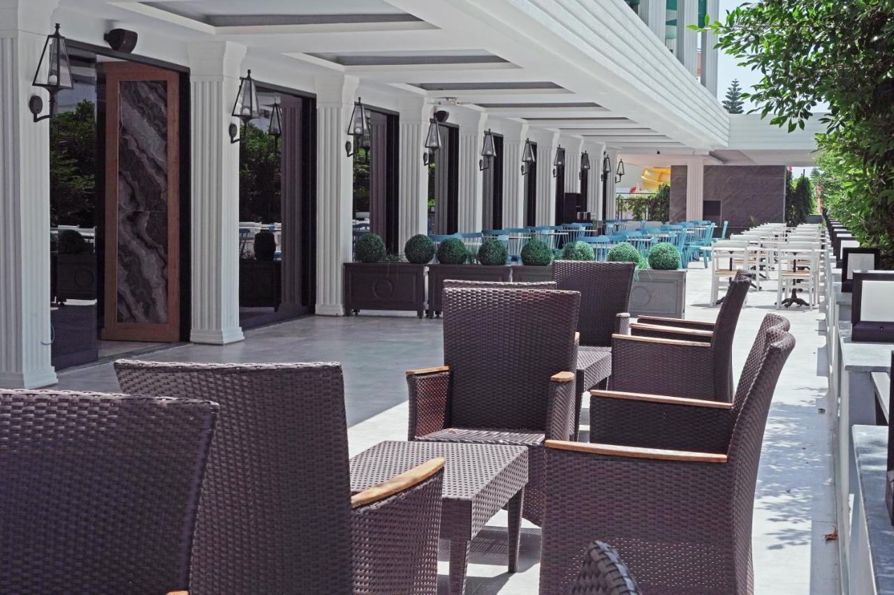 Hedef Kleopatra Otel Alanya Bagian luar foto