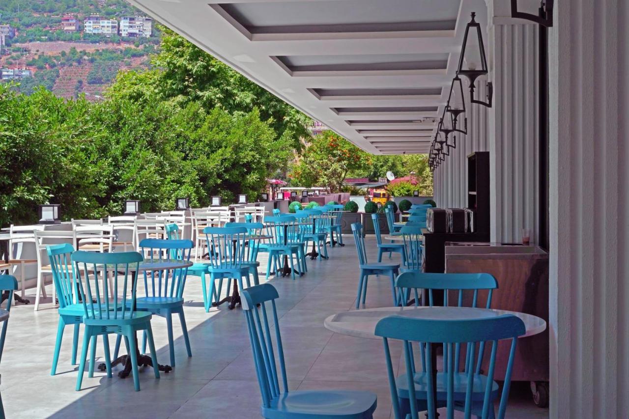 Hedef Kleopatra Otel Alanya Bagian luar foto